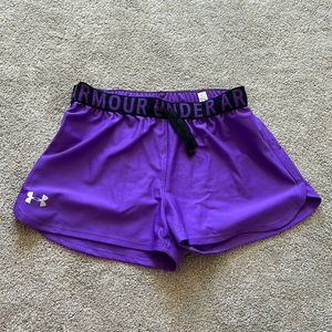 Youth Purple Under Armour Shorts